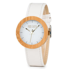 Load image into Gallery viewer, Watch Le blanc white leather
