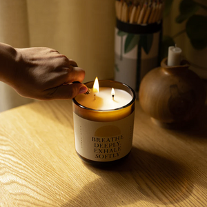 Candle Etikette Breathe Deeply
